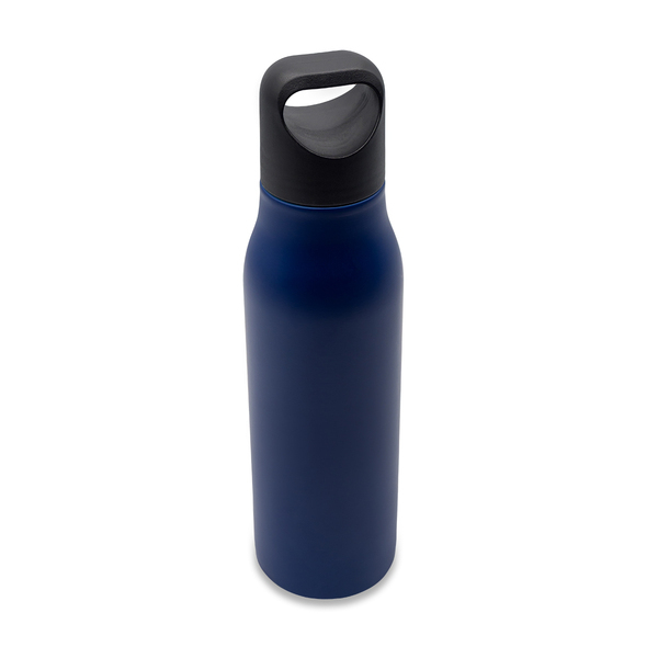 R08172.42 - Butelka stalowa Bary 800 ml, granatowy