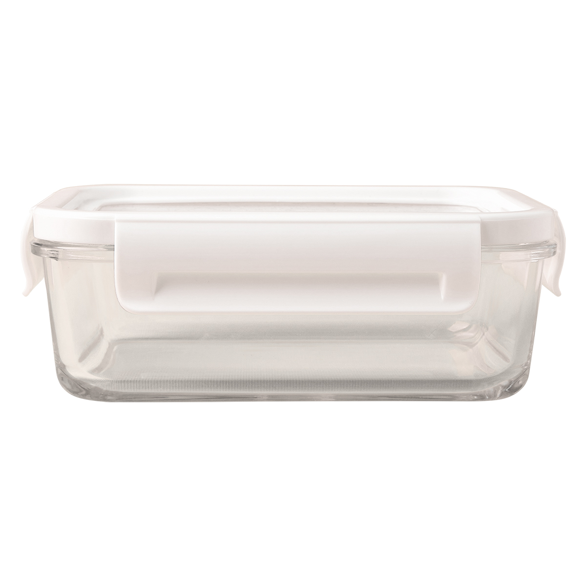 R08442.00 - Lunch box Delect 900 ml, biały/transparentny 