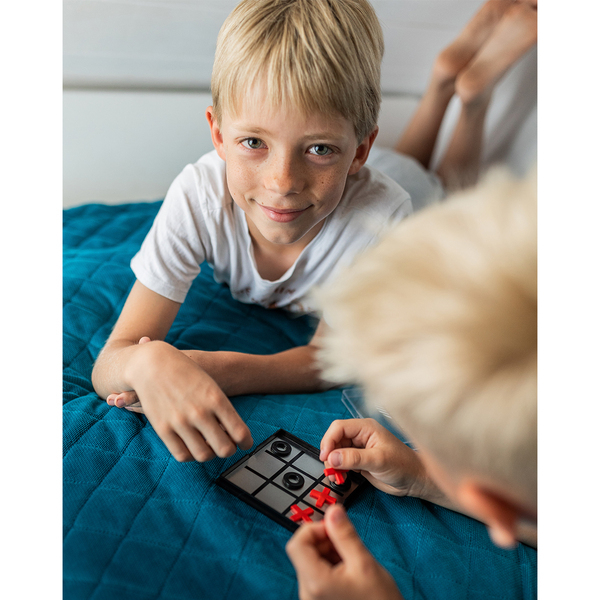 R08865.02 - Magnetyczna gra kółko i krzyżyk, czarny 