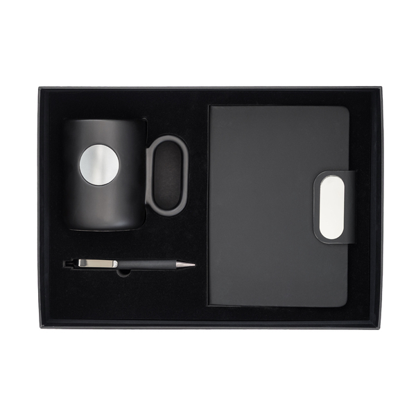 R17012.02.A - Zestaw upominkowy Bedford, czarny 