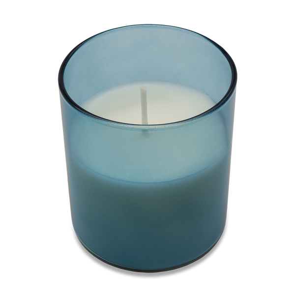 R17377.04 - Świeca zapachowa w szkle Bloom, niebieski