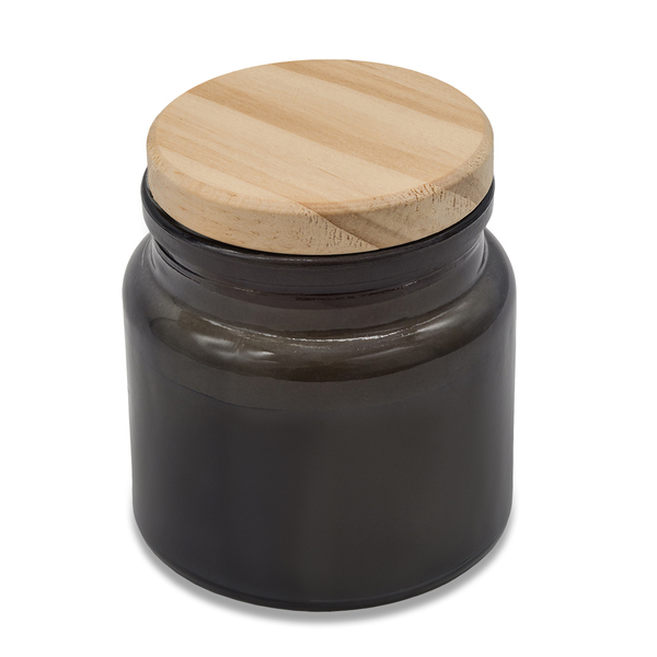 R17379.41 - Świeca zapachowa w szkle Lemora, grafitowy 