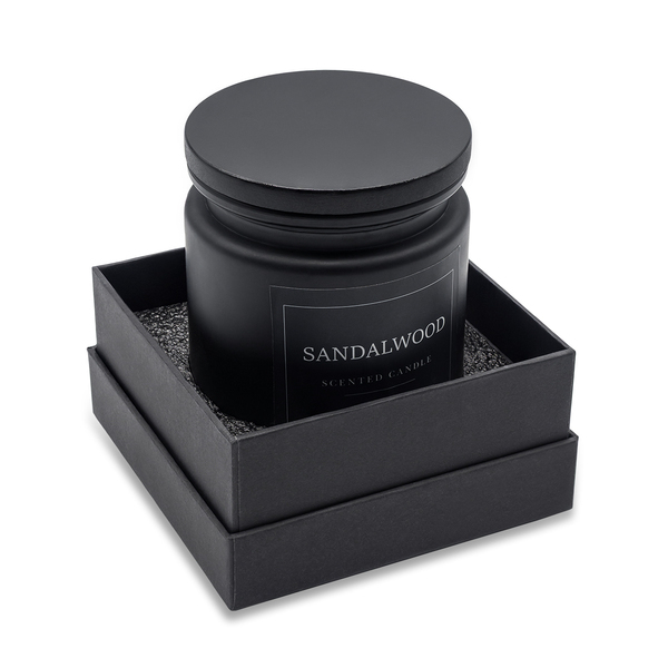 R17383.02 - Świeca zapachowa Sandalwood, czarny 