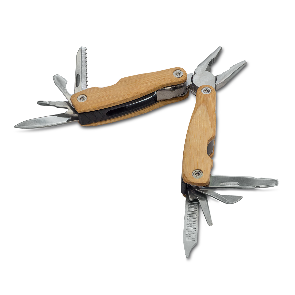 R17565.10 - Mini multitool Exton, brązowy 