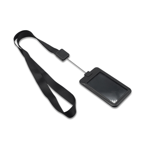 R17853.02 - Smycz do identyfikatora Gant, czarny