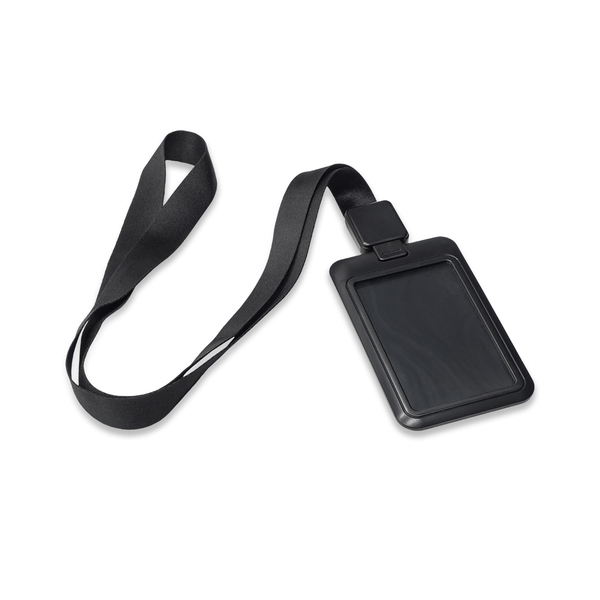 R17853.02 - Smycz do identyfikatora Gant, czarny