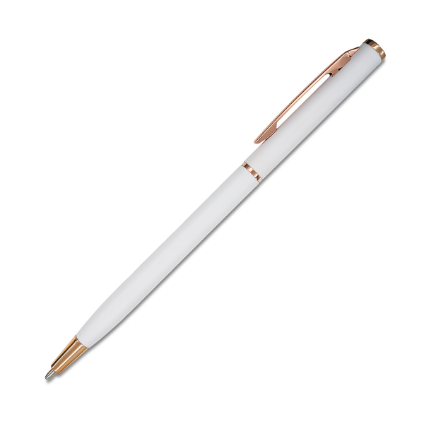 R73454.06 - Długopis aluminiowy Lumina, biały