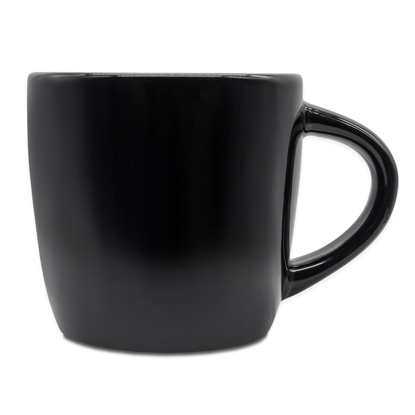 R85302.02 - Kubek ceramiczny Arona 320 ml, czarny