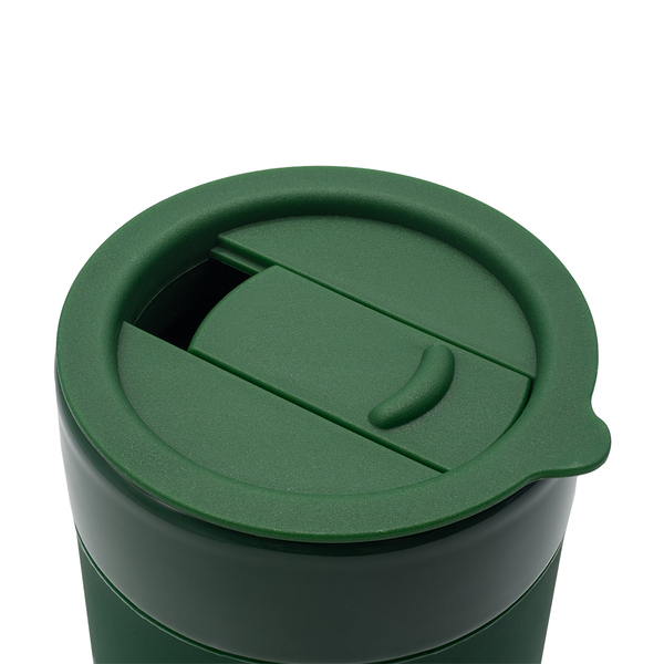 R85322.51 - Kubek ceramiczny Caldo 370 ml, ciemny zielony