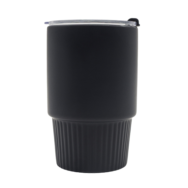 R85323.02 - Kubek ceramiczny Azzurro 440 ml, czarny