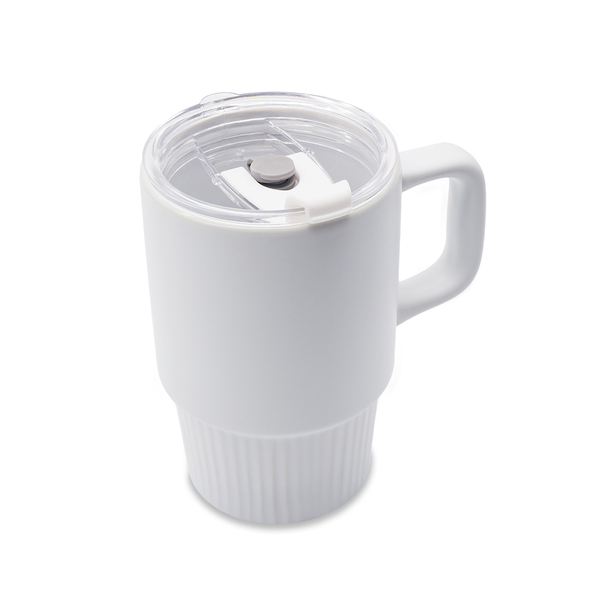 R85323.06 - Kubek ceramiczny Azzurro 440 ml, biały