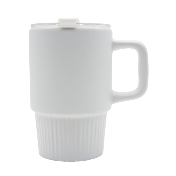 R85323.06 - Kubek ceramiczny Azzurro 440 ml, biały