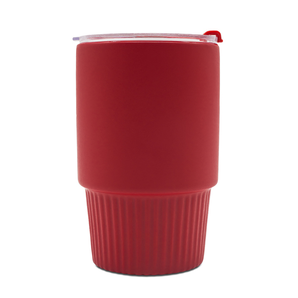 R85323.08 - Kubek ceramiczny Azzurro 440 ml, czerwony
