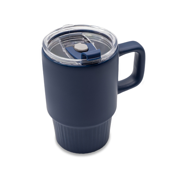 R85323.42 - Kubek ceramiczny Azzurro 440 ml, granatowy