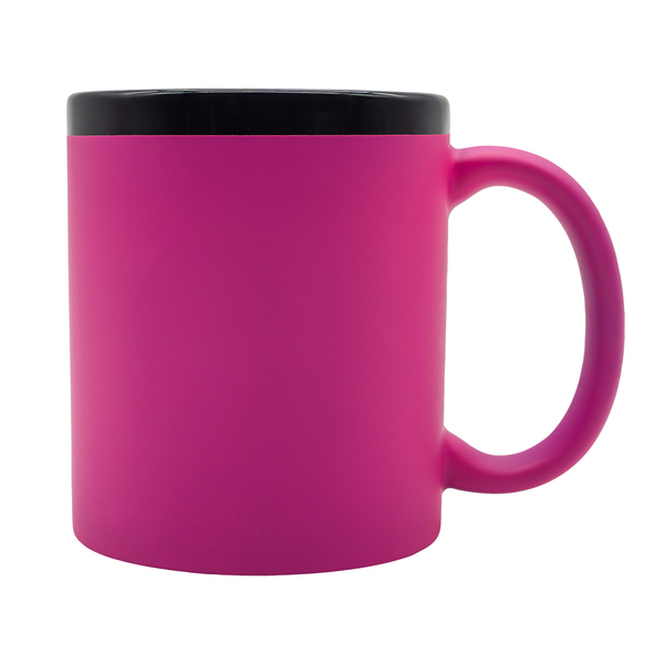 R85324.34 - Kubek ceramiczny Velluto 350 ml, magenta