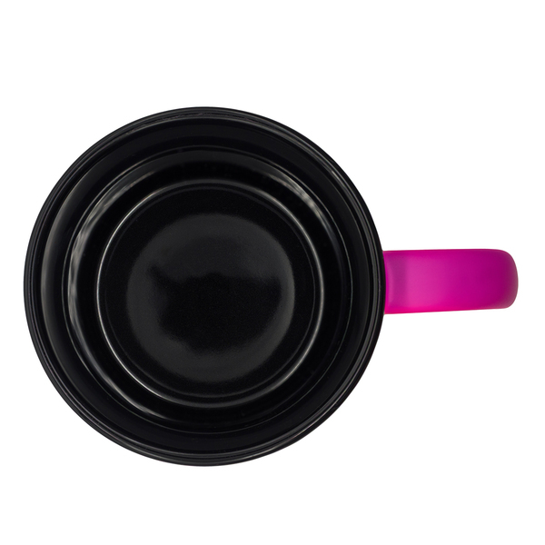 R85324.34 - Kubek ceramiczny Velluto 350 ml, magenta
