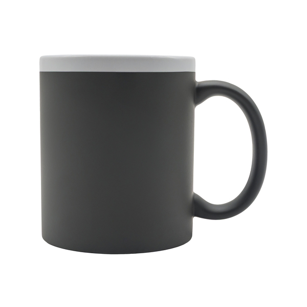 R85326.21 - Kubek ceramiczny Velutti 350 ml, szary