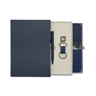 R02340 - Zestaw upominkowy Notini, granatowy 