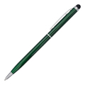 R73408.51 - Długopis aluminiowy Touch Tip, ciemnozielony 