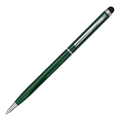 R73408.51 - Długopis aluminiowy Touch Tip, ciemnozielony 